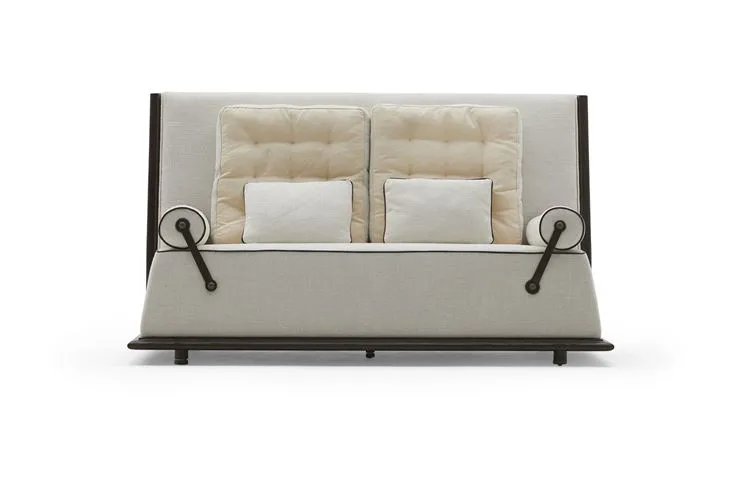 Hotel Lobby Two Seats Lounge Sofa Villa Comfortable Living Room Lounge Sofa