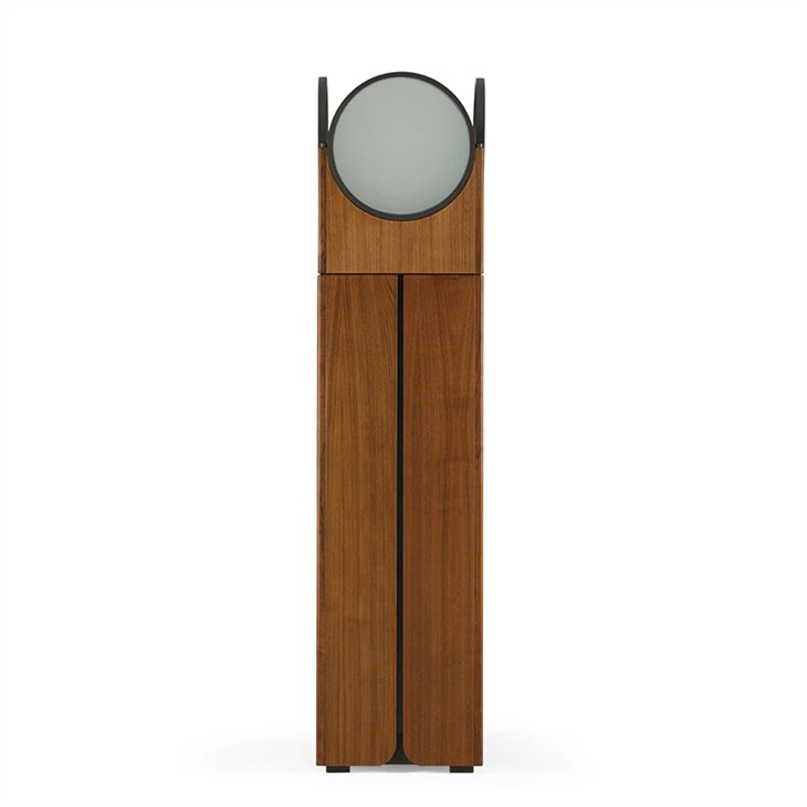 Mid-Century Walnut Wood Cabinet